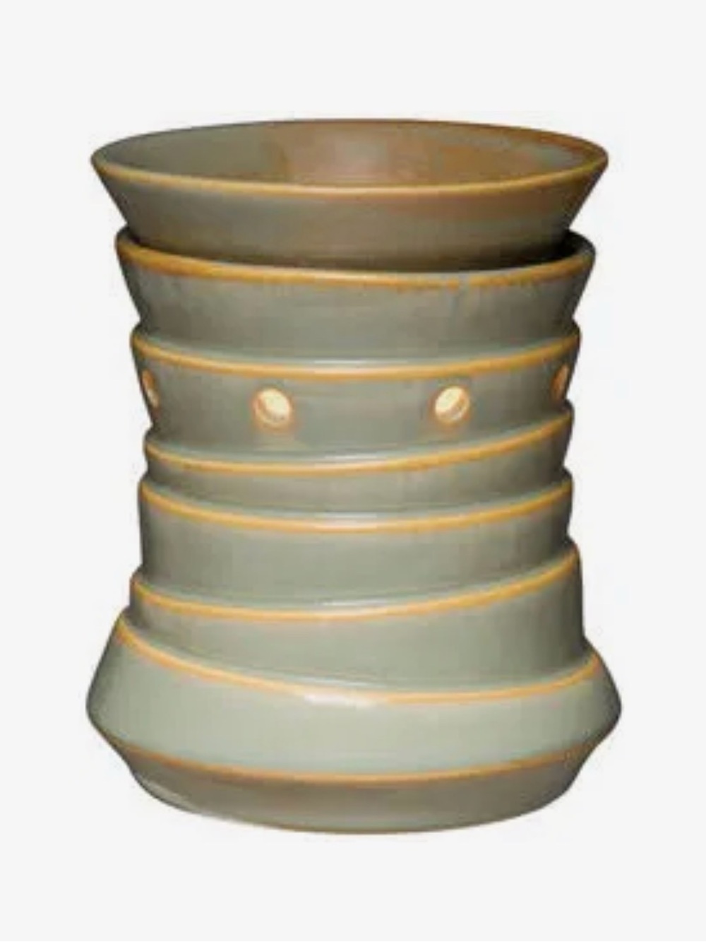 SCENTSY BANDEAU New Full Size Glowing Wax Warmer Retired Electric Melter Bulb
